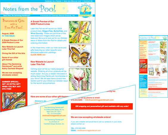 Enewsletter Design
