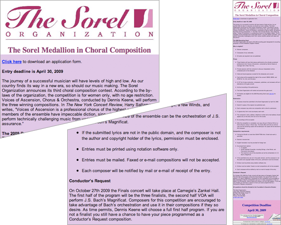 Enewsletter Design